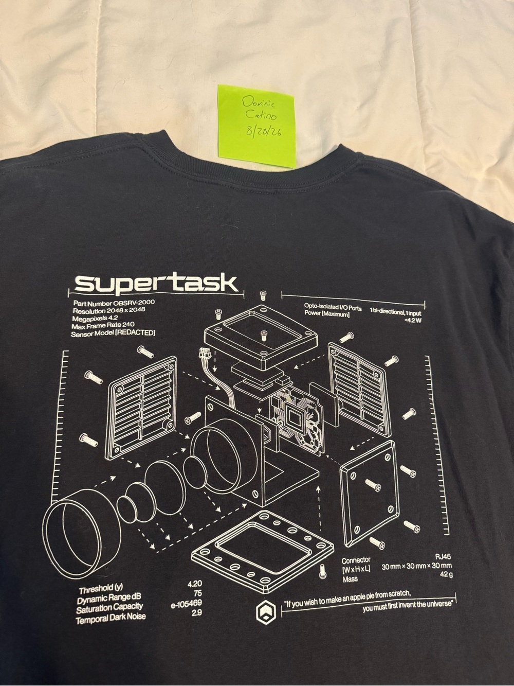 Supertask Observation Tour tee shirt